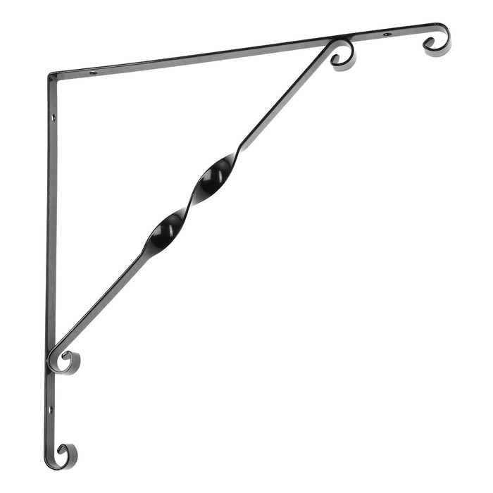 Кронштейн, LIGHT, 300х300, металл, черный Кронштейн, LIGHT, 300х300, металл, черный