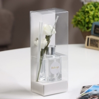 Диффузор ароматический с цветком "Классика", 50 мл, лаванда, "Богатство Аромата" Диффузор ароматический с цветком "Классика", 50 мл, лаванда, "Богатство Аромата"