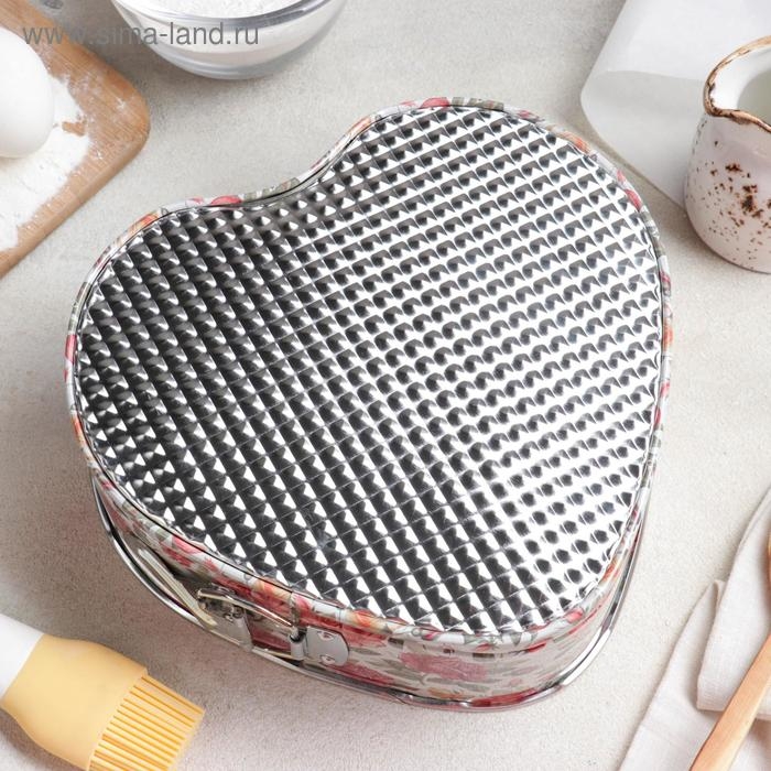 Набор форм для выпечки Доляна «Розарий», 3 предмета: d=25/24/21 см, съёмное дно Набор форм для выпечки Доляна «Розарий», 3 предмета: d=25/24/21 см, съёмное дно