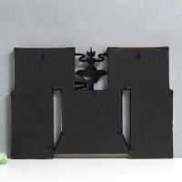 Фоторамка пластик на 5 фото 10х15 см "Ноутбук" тёмное золото 30,5х44,5 см Фоторамка пластик на 5 фото 10х15 см "Ноутбук" тёмное золото 30,5х44,5 см