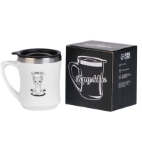 Термокружка, 350 мл, Lifestyle "LLAMASTE", сохраняет тепло 3 ч