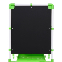 Мольберт детский двусторонний «Доска знаний», регулируется по высоте, цвет салатовый Мольберт детский двусторонний «Доска знаний», регулируется по высоте, цвет салатовый