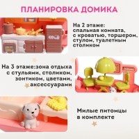 Дом для кукол «Рюкзачок» с куклами, мебелью и аксессуарами Дом для кукол «Рюкзачок» с куклами, мебелью и аксессуарами