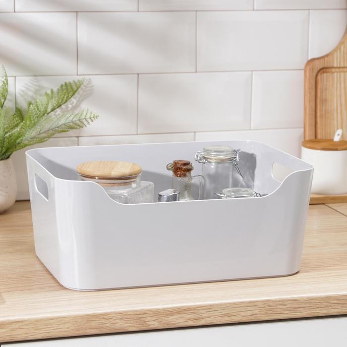 Корзина для хранения Scandi, 10 л, 34&times;24&times;14 см, цвет МИКС