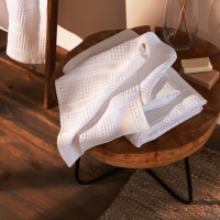 Полотенце вафельное SL HOME: Chess "Блан де Блан" 100х180 см, 100% хлопок, 350 г/м2 Полотенце вафельное SL HOME: Chess "Блан де Блан" 100х180 см, 100% хлопок, 350 г/м2