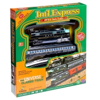Железная дорога &laquo;Экспресс&raquo;, со световыми эффектами, протяжённость пути 3,6 м