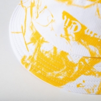 Панама детская MINAKU "Тай-Дай", цвет белый/жёлтый, р-р 54