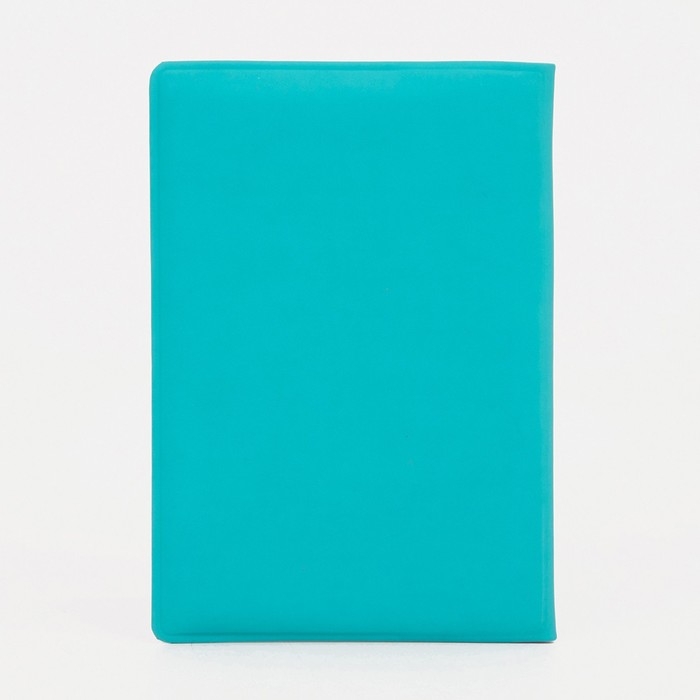 Обложка для паспорта, цвет голубой