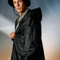 Дождевик унисекс Rainman черный, размер M