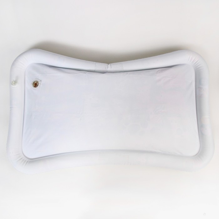 Акваковрик надувной развивающий водный коврик &laquo;Домашние животные&raquo;, 80x50 см, в пакете, Крошка Я