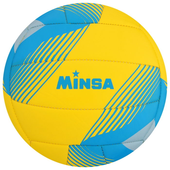 Волейбольный мяч MINSA, машинная сшивка, 18 панелей, р. 5, PU, цвета МИКС Волейбольный мяч MINSA, машинная сшивка, 18 панелей, р. 5, PU, цвета МИКС