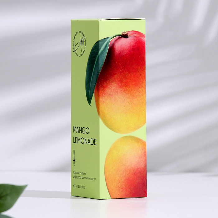 Диффузор ароматический,  "Mangо lemonade", манго и лимонад, 60 мл