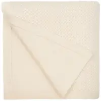 Плед Ornato, молочно-белый (ванильный) Плед Ornato, молочно-белый (ванильный)