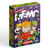 Новогодняя настольная игра &laquo;Новый год: Мемо. С фантами&raquo;, 60 карт, 6+