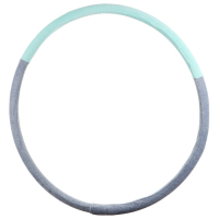 Обруч утяжелённый ONLYTOP &laquo;Идеальный силуэт&raquo;, d=100 см, 2,3 кг, цвета МИКС