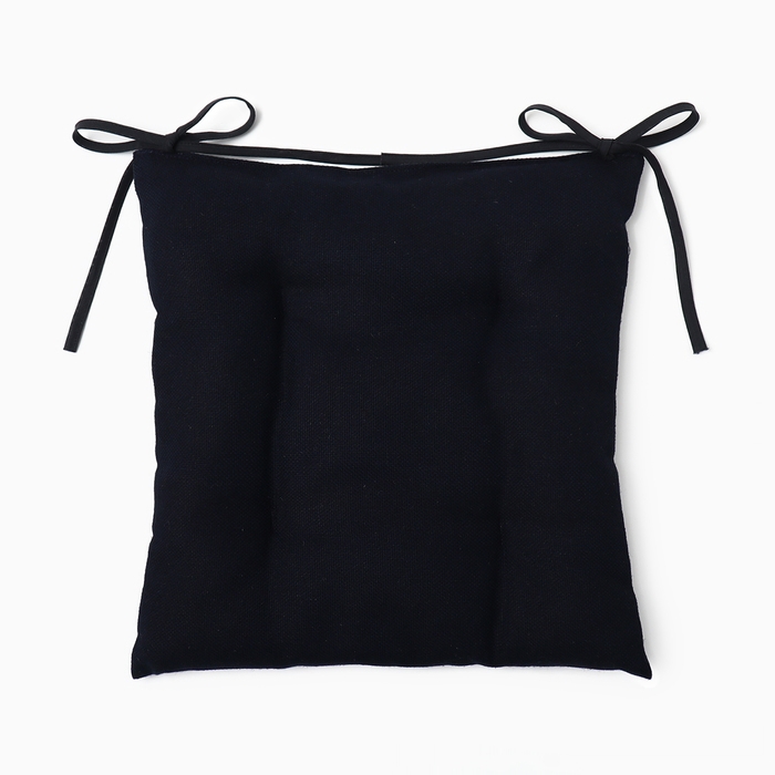 Сидушка на стул Этель Minimalist design 42х42 см, лён 54%, хлопок 46% 500 г/м2 10300792