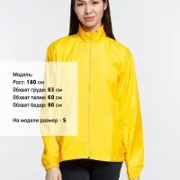 Ветровка Kivach желтая, размер 3XL