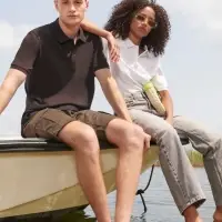 Рубашка поло унисекс Pegase, весенний зеленый, размер M