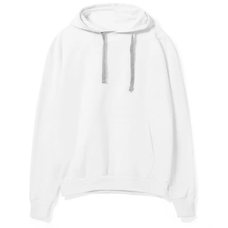 Толстовка с капюшоном Kirenga, белая (белоснежная), размер 4XL