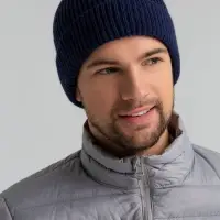 Шапка Bernard, темно-синяя