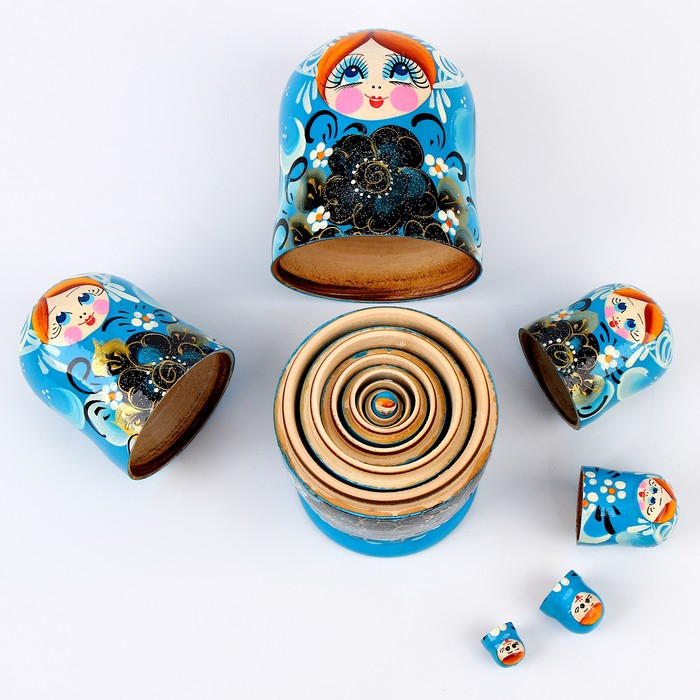 Матрёшка 7 в 1, расписная, цвета МИКС Матрёшка 7 в 1, расписная, цвета МИКС