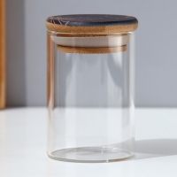 Банка для хранения сыпучих продуктов и круп &laquo;Тропики&raquo;, 100 мл