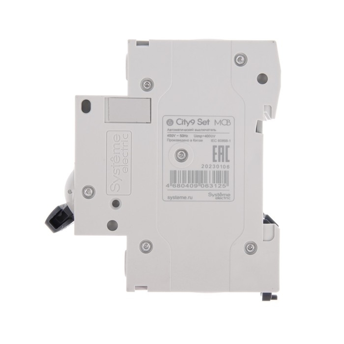 Автоматический выключатель SE City9 Set, B, 16 А, 3P, 4.5 kA, 400 В Автоматический выключатель SE City9 Set, B, 16 А, 3P, 4.5 kA, 400 В