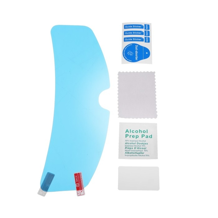 Плёнка защитная Плёнка защитная "Антидождь", 23.5×7 см, на визор мотошлема