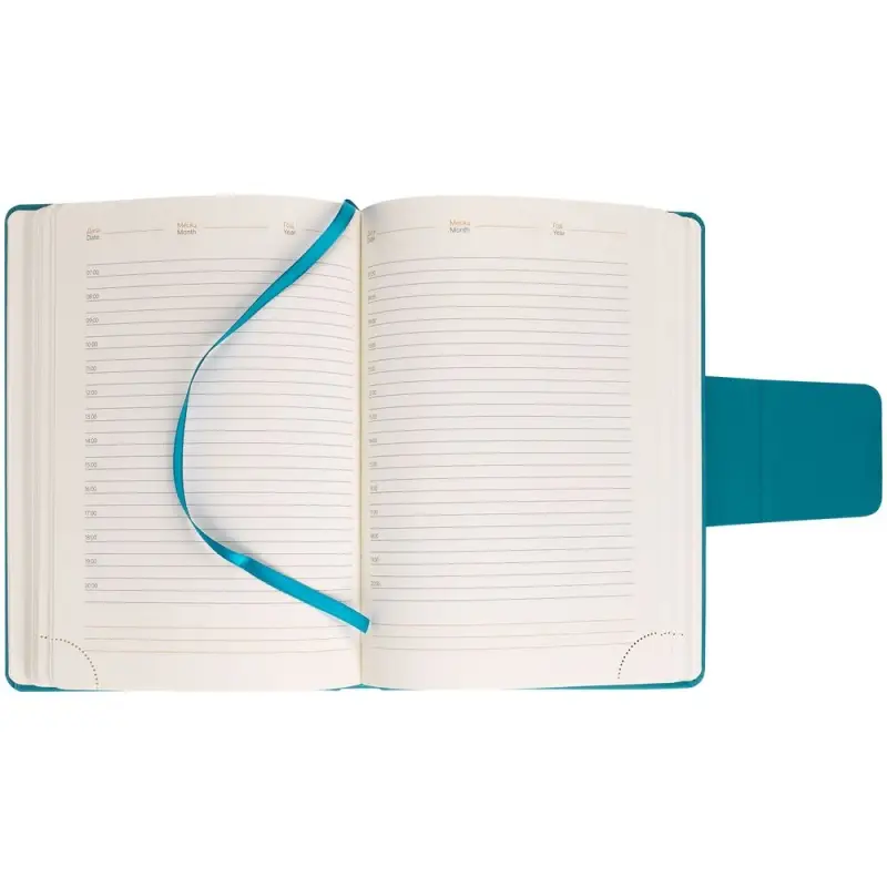Ежедневник Capital, недатированный, бирюзовый Ежедневник Capital, недатированный, бирюзовый