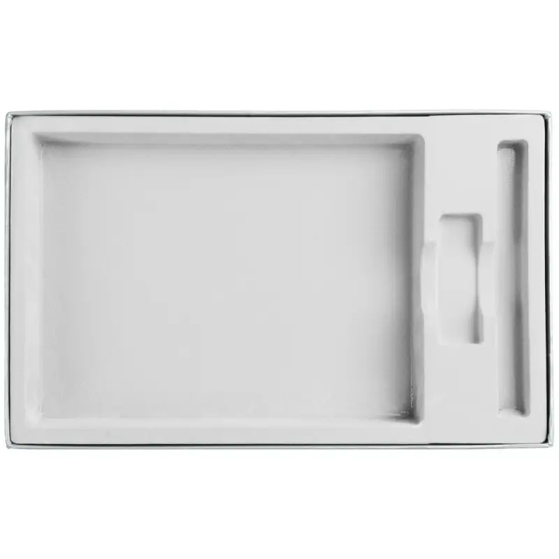 Коробка In Form с ложементом под ежедневник, флешку, ручку, ver. 2, серая Коробка In Form с ложементом под ежедневник, флешку, ручку, ver. 2, серая