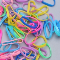 Резинки для животных повышенной прочности, набор 100 шт, микс цветов Резинки для животных повышенной прочности, набор 100 шт, микс цветов