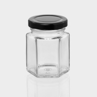 Банка cтеклянная для специй Доляна &laquo;Идиллия&raquo;, 80 мл, 5,5&times;5,5&times;7 см, с металлической крышкой