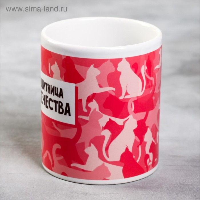 Кружка &laquo;Защитница котечества&raquo;, 300 мл