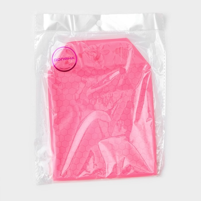 Молд Доляна &laquo;Пчелиные соты&raquo;, силикон, 17&times;12,5&times;0,5 см, цвет МИКС