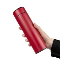 Смарт-бутылка с заменяемой батарейкой Long Therm, красная Смарт-бутылка с заменяемой батарейкой Long Therm, красная