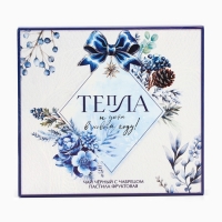 Набор "Тепла и уюта" чай 50 гр, пастила Набор "Тепла и уюта" чай 50 гр, пастила