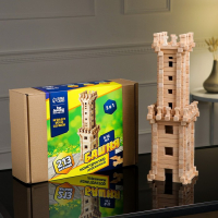 Конструктор деревянный &laquo;Башня&raquo;, 213 деталей, массив бука