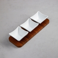 Блюдо &laquo;Орхидея&raquo;, фарфор, Иран