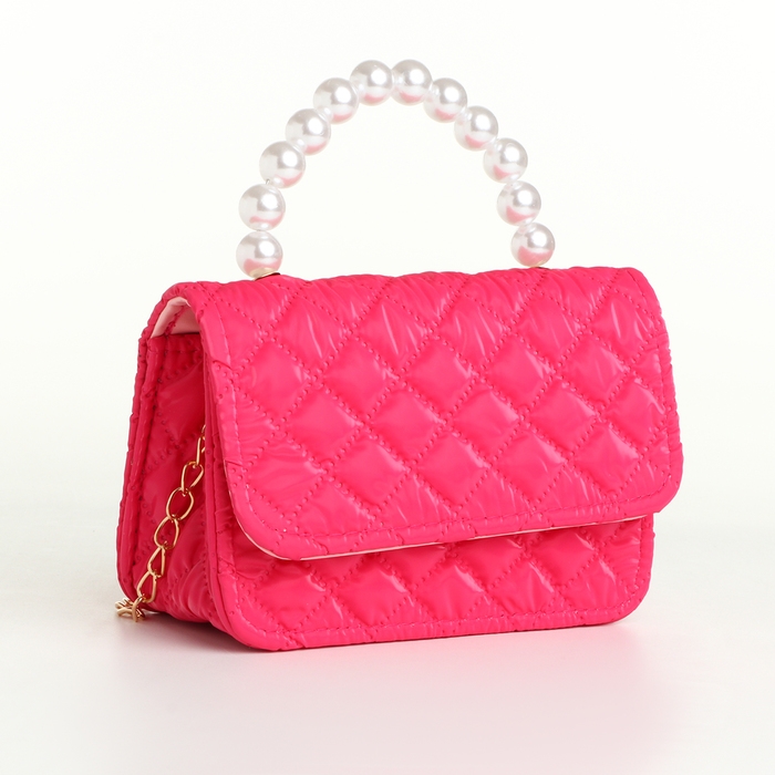 Сумка детская для девочки на молнии &laquo;Выбражулька&raquo;, цвет малиновый