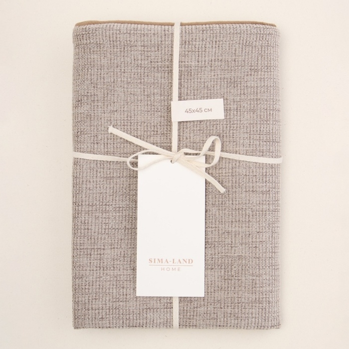 Чехол на подушку SL-Home Organic 45х45 см, 100% п/э