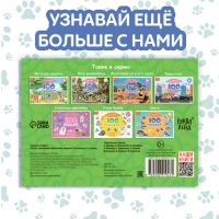 Книга с наклейками &laquo;Маленькие зверята&raquo;, 100 наклеек