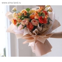 Пленка для цветов "Перламутр", сиреневый, 58 см х 5 м Пленка для цветов "Перламутр", сиреневый, 58 см х 5 м