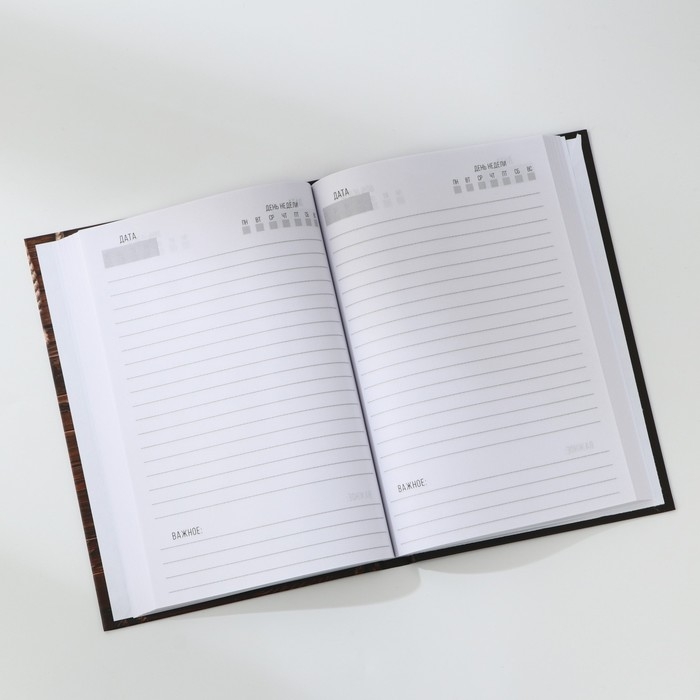 Ежедневник в твердой обложке А5, 160 л &laquo;Дерево&raquo;