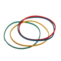 Банковская резинка, 100 г, ErichKrause, диаметр 60 мм, длина 100 мм, в коробке-деспенсере, МИКС