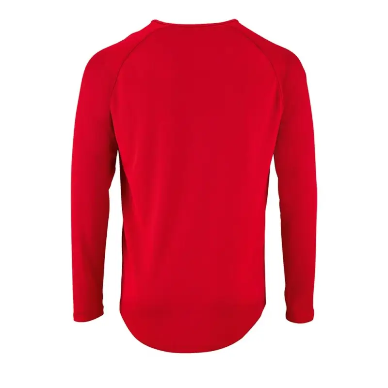 Футболка с длинным рукавом Sporty LSL Men красная, размер S