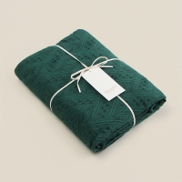 Плед SL Home Warm, 130*180 см, цв.изумрудный, 80%хлопок, 20% п/э Плед SL Home Warm, 130*180 см, цв.изумрудный, 80%хлопок, 20% п/э