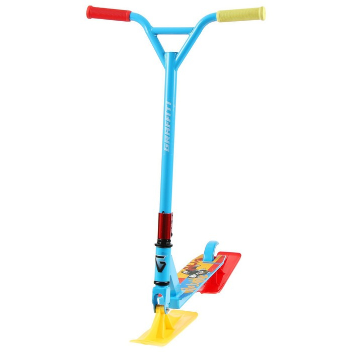 Самокат-снегокат 2 в 1 GRAFFITI, трюковой Самокат-снегокат 2 в 1 GRAFFITI, трюковой
