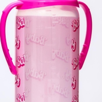 Бутылочка для кормления Baby, классическое горло, от 0 мес, 250 мл., цилиндр, с ручками Бутылочка для кормления Baby, классическое горло, от 0 мес, 250 мл., цилиндр, с ручками