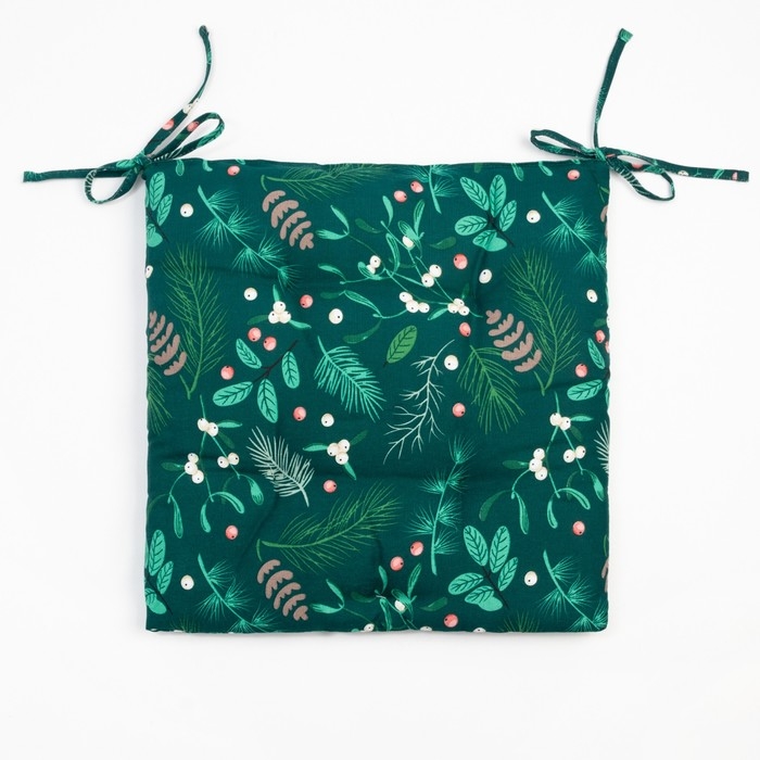 Сидушка на стул Доляна Needles, 42х42 см, 100% хл, рогожка 164 г/м2 Сидушка на стул Доляна Needles, 42х42 см, 100% хл, рогожка 164 г/м2