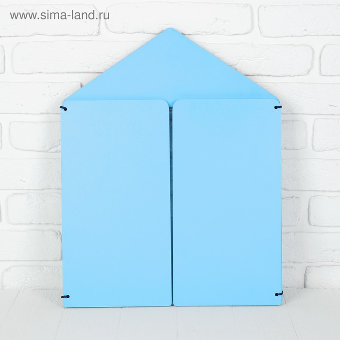 Ширма для кукольного театра, дерево, окно 30 &times; 20 см